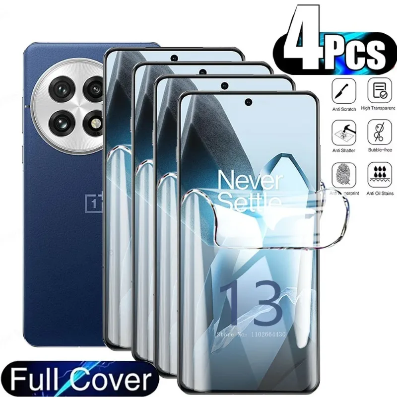 Oneplus Tablet Accessories - 4PCS Hydrogelฟิล์มสําหรับOnePlus 13 12 12R 10T