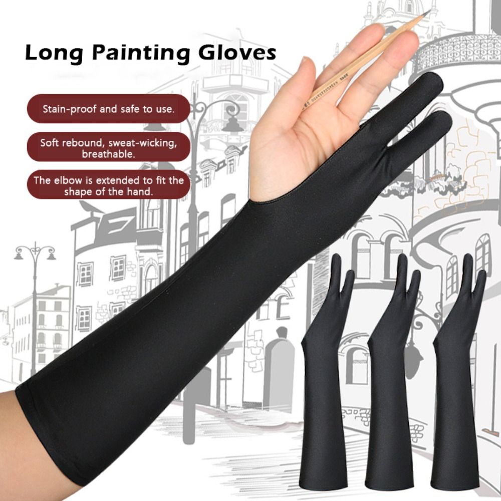 ถุงมือวาดภาพอเนกประสงค์ 2 นิ้ว - Drawing Glove Artist บทวิจารณ์และราคา