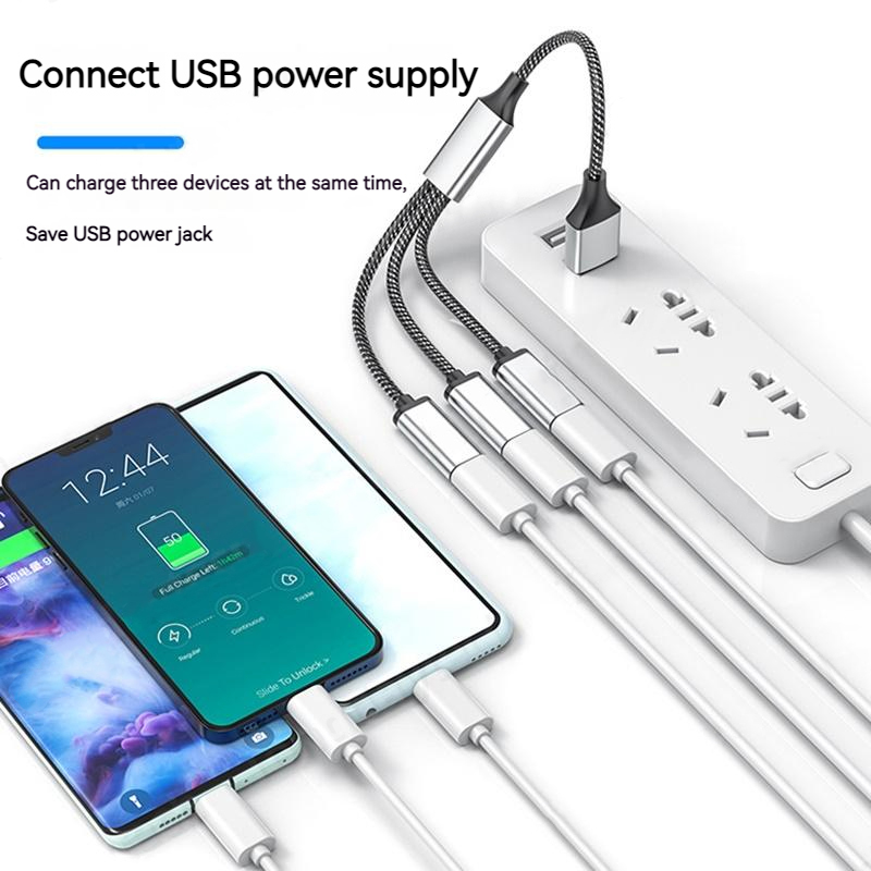 ฮับ USB Type-C ขยายพอร์ต 4 พอร - Usb Hub Type C บทวิจารณ์และราคา