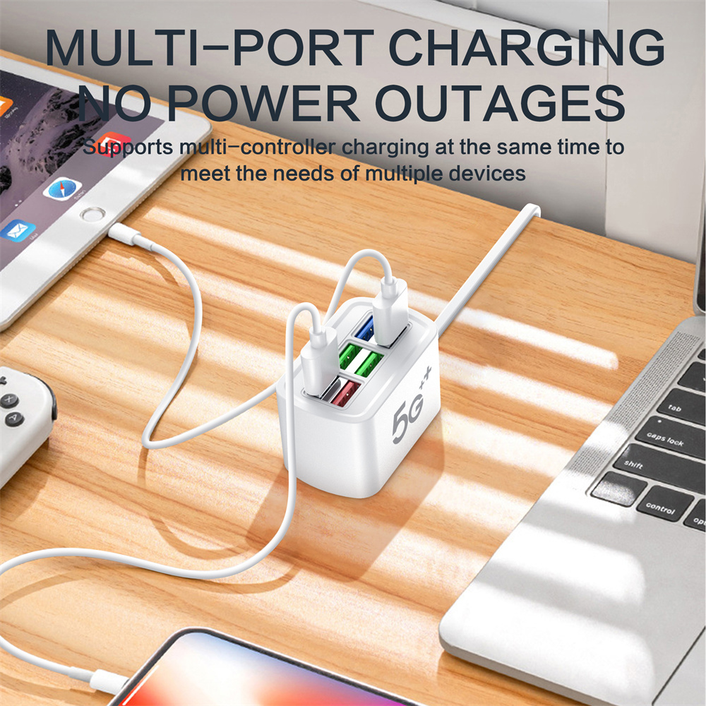 6 USB Fast Charger Power Strip - Usb Hub Type C บทวิจารณ์และราคา