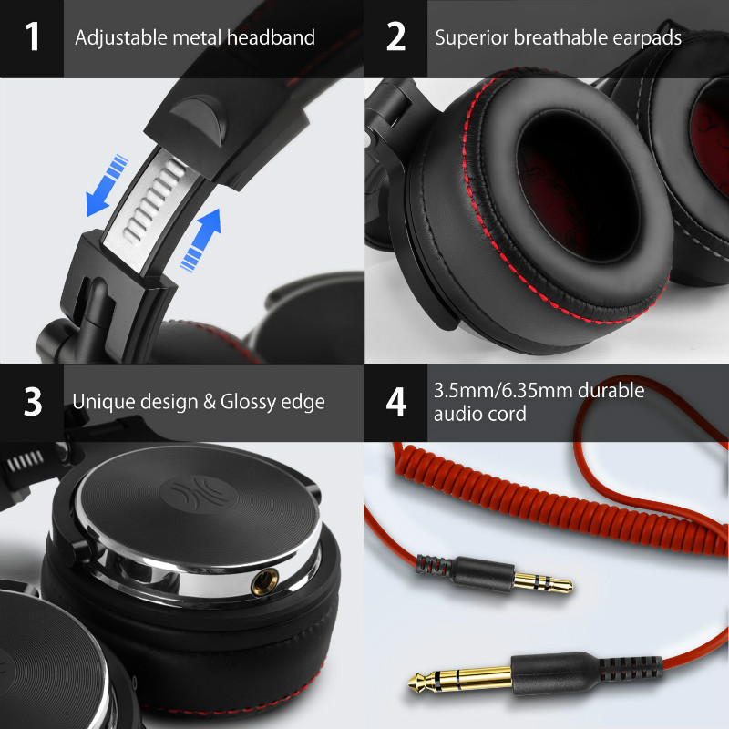 หูฟังแบบมีสาย OneOdio รุ่น Pro - Wired Earphone Lightning บทวิจารณ์และราคา