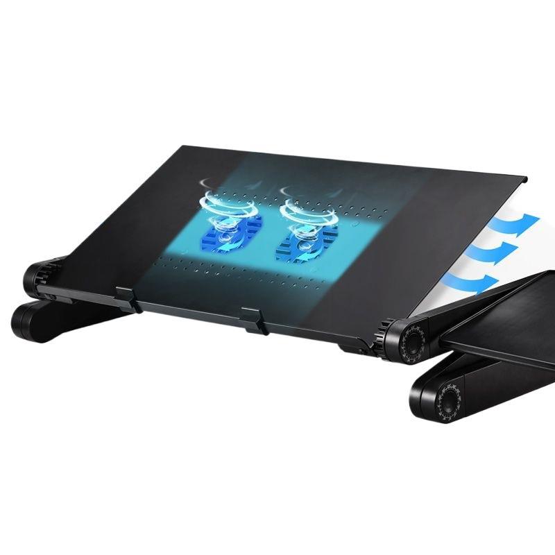 โต๊ะวางแล็ปท็อปอลูมิเนียมอัลลอ - Tablet Lap Desk บทวิจารณ์และราคา